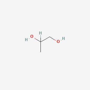 Propylene Glycol structural formula
